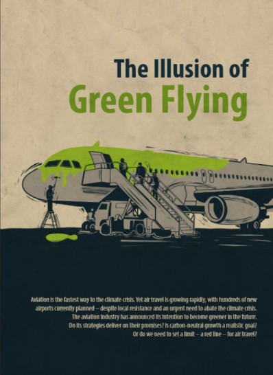 Illusion green flying